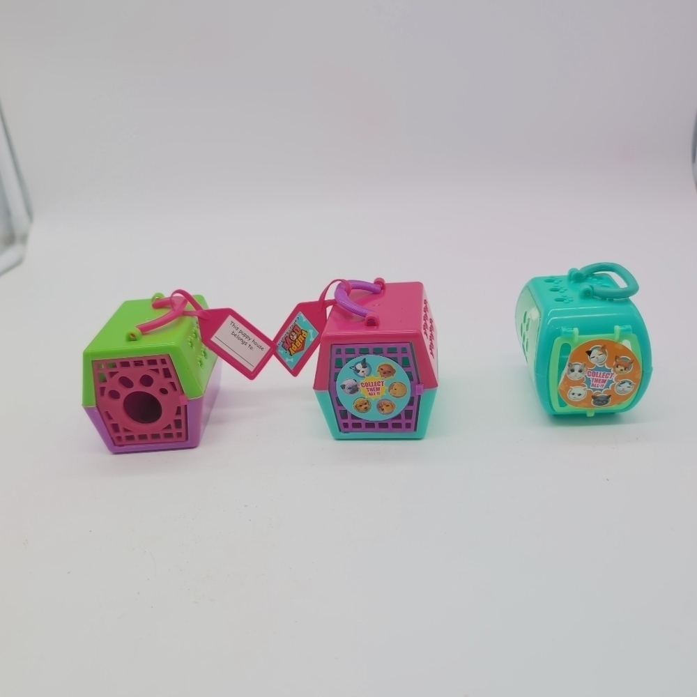 Set Of 3 Puppy Love Pet Carriers - Carrier Only